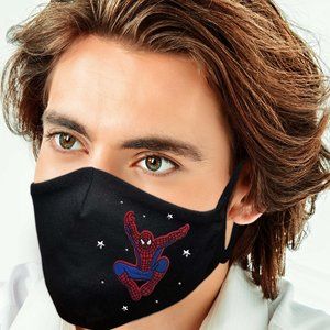 Spider-Man Face Mask w/ filter pocket
